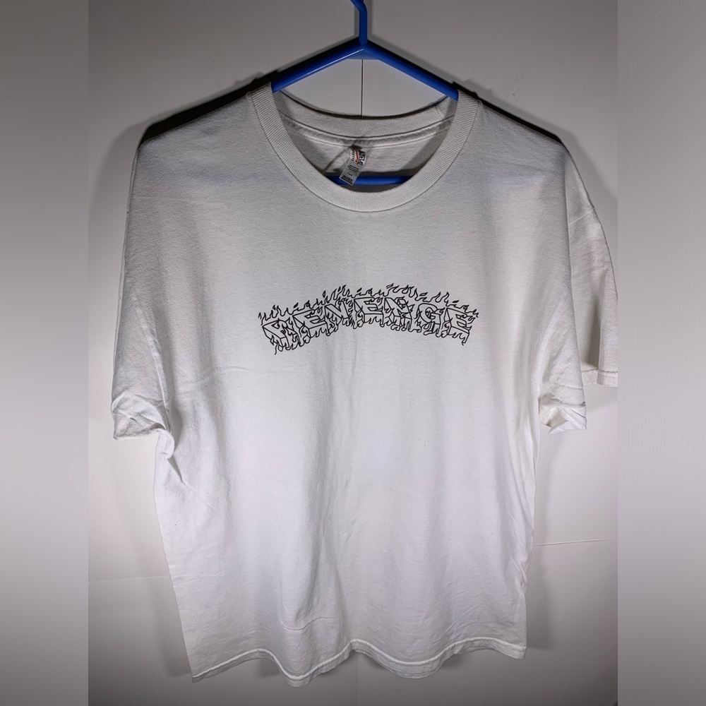 Revenge flame logo shirt